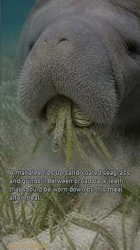 Manatees: The Tooth Conveyor That Rebuilds a Mouth Worn Down by Sand