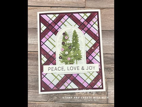 Christmas Card with Modern Christmas dsp