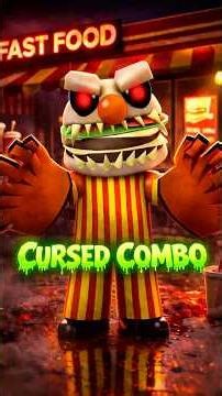 Cursed Combo - Escape Mr Fast Food Scary Obby Short