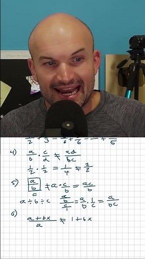 How to Simplify (a+bx)/a Correctly #algebra #mathhelp