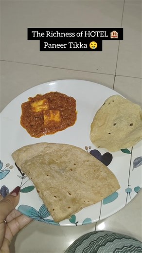 The Richness of Hotel Paneer Tikka 🤤👩‍🍳 #shortvideo #viralvideo