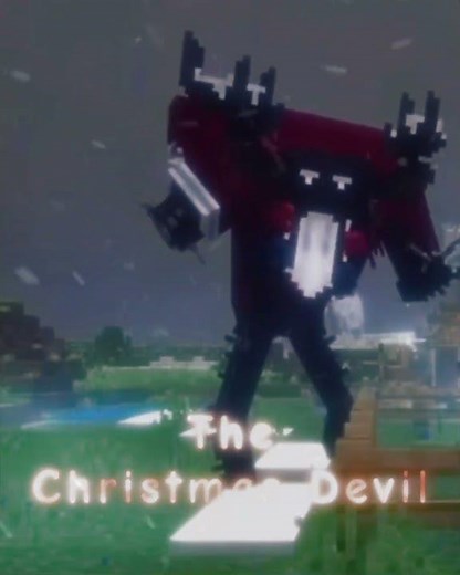 Santa Dweller (Java) Vs Krampus (Bedrock) Christmas #edit #wisedit