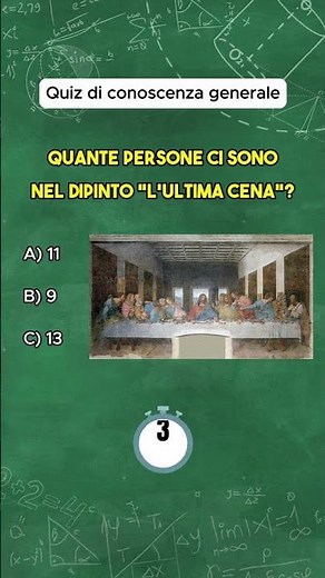 Mettete alla prova le vostre conoscenze con questo quiz di... #Shorts #l.insegnante