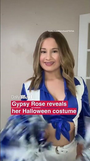 Gypsy Rose unveils her 2025 Halloween costume