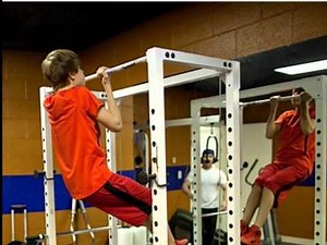 Justin Bieber and his muscles ;)