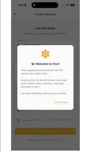 Hive - New User Registration