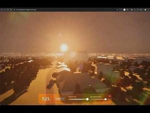 Ultimate Lens Flare for Threejs WebGPU Version - Architecture Visualization