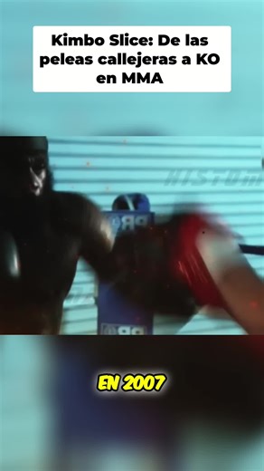 La historia de Kimbo Slice: De peleas callejeras a leyenda de MMA. Un ascenso increíble. #KimboSlice #MMA #Leyenda #Deportes #Historia #Peleas