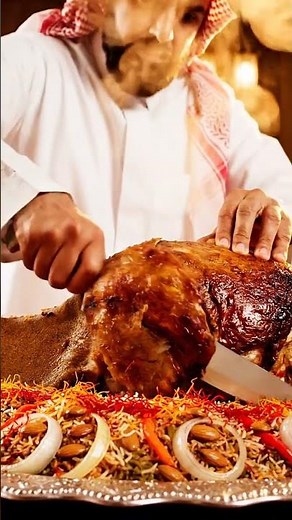 Hejazi Camel Roast with Kabsa Aroma | Saudi Arabian Traditional Feast | Smart Kitchen