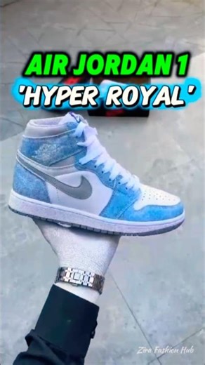 UNBOXING the Air Jordan 1 "HYPER ROYAL" 🥶💙 #shorts