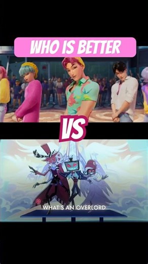 Wich has better songs #kpopdemonhunters #hazbinhotel #kpop