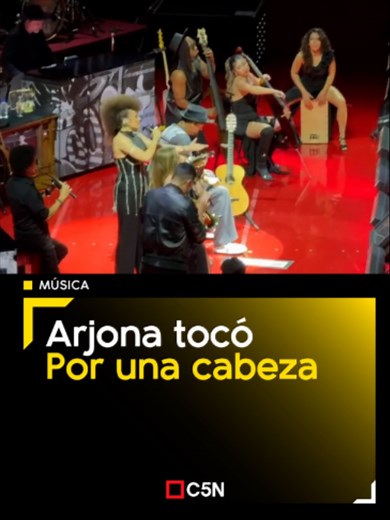 En su cuarta presentación en Argentina, la banda del músico guatemalteco tocó el clásico de Carlos Gardel