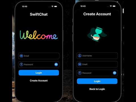 SwiftUI Real time chat application