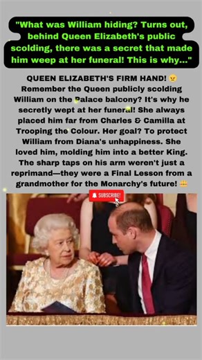 THE REAL REASON William CRIED! Did the Queen's Anger Save William from Camilla? #queenelizabeth