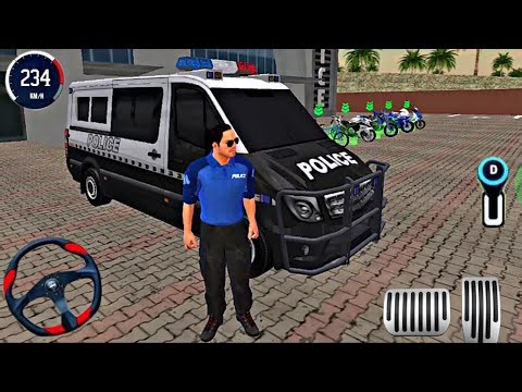 Police Van Crime Simulator Gameplay - Police Driving Simulator Game - Android Gameplay - Mobile game
