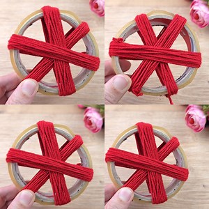 Unbelievable!!! I made it the easy way with string - You'll love this idea | Knitting & Crochet World