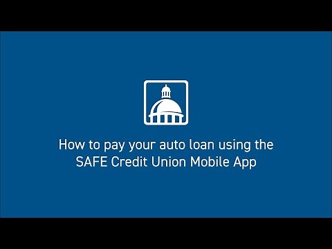 How to pay your auto loan | SAFE Credit Union