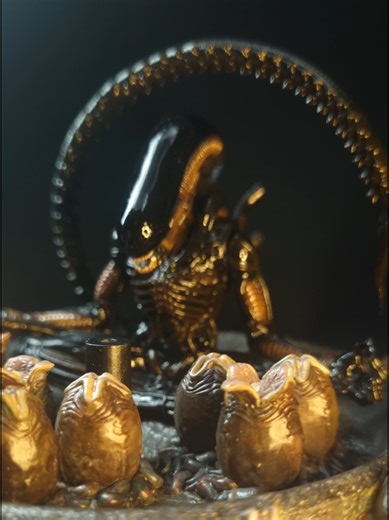 POV: Entraste al nido pero el Alien está en su hora de relajación. 😆😆😆 Portaincienso #xenomorph #alien #eloctavopasajero #incenseburner #portaincienso