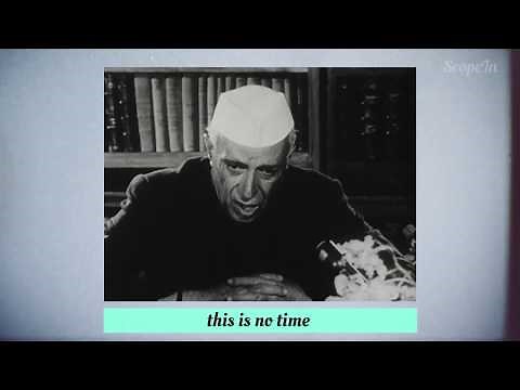 Jawaharlal Nehru | Tryst With Destiny | Full Speech