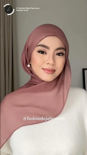 Tutorial Hijab Pashmina Arabian Voal Kekinian #hijab #tutorialhijab #pashminaarabian #shorts