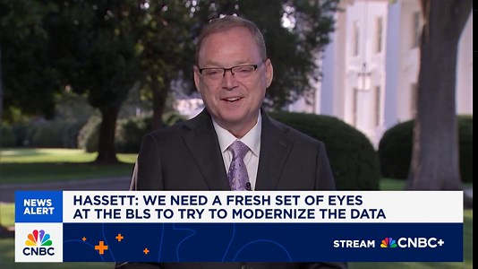 NEC Director Kevin Hassett: The jobs data have become very unreliable