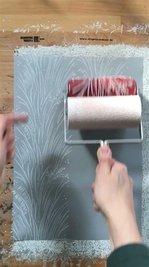 In the tall grass – holiday feeling for your wall: Pattern roller 1663