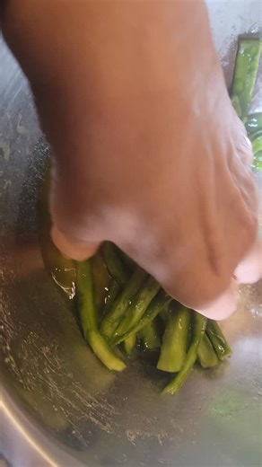 The most Mexican of ingredients: the nopal (cactus). Cactus is a low-calorie, nutrient-dense vegetable, rich in fiber, vitamins (like C, A, B-complex), and minerals (Calcium, Magnesium, Potassium, Iron) while being very low in fat and cholesterol, making it great for blood sugar and liver health, People are sometimes put off by its mucilaginous nature, but it you soak it for about an hour in a combination of baking soda and salt with a bit of water and then rinse and dry it, it's ready to be use