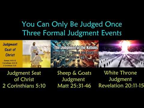 After a U-TURN Post Trib Rapture, When Do They Get Judged? Not Sheep & Goats!