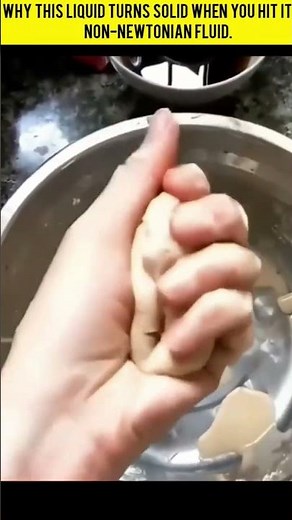 Non-Newtonian Fluid Explained | Why Oobleck Turns Solid Under Pressure.