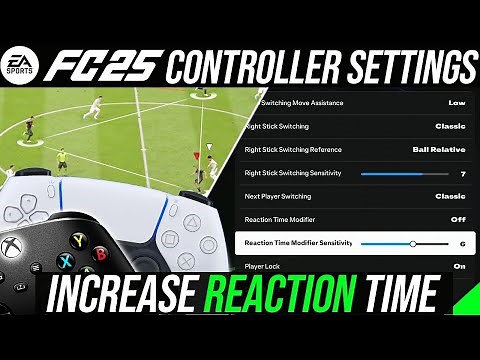 FC 25: Best META Controller Settings UPDATED FOR 2025 - To Get More Wins & INCREASE Reaction Time