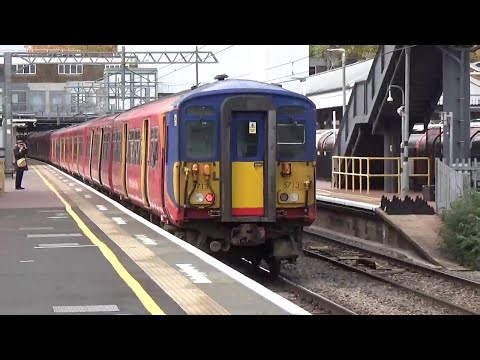 British Railways 2025-Ealing Broadway with Scrap 455 EMU+Classes 37, 56, 345, 387, 800 & 802