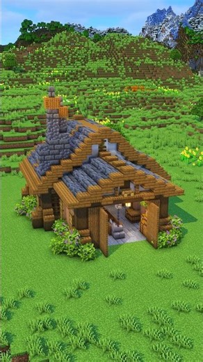 Minecraft Sawmill! 🪓 #minecraft #minecraftbuilds