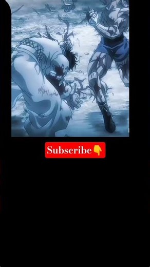 💥Baki vs Ali Jr full Clash 🤫💪 #baki #yujiri #hanma #anime #shorts #hindi #trending #song