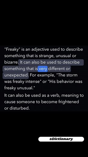 Understanding the Meaning of 'Freaky' and Its Various Connotations