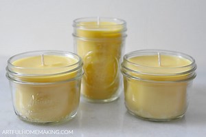 How to Make Beeswax Candles