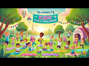 "10-Minute Kids' Yoga Challenge"