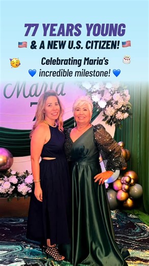 Life is full of reasons to celebrate! 🎂🇺🇸 Here at EZ-Learning, we love sharing our students’ amazing milestones. This year, our dear Maria achieved something incredible—she became a U.S. Citizen AND celebrated her 77th birthday surrounded by love! 💙 Full of energy and joy, Maria is truly an inspiration to us all. Her dedication, spirit, and heart remind us why we do what we do. 🙌 Happy Birthday, Maria! Here’s to many more years of celebrating YOU! 🎊 #HappyBirthdayMaria #CitizenshipSuccess 