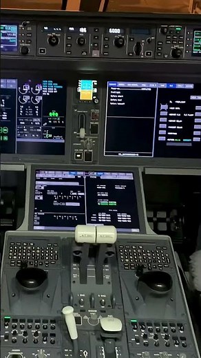 Inside Breeze Airways A220-300 Cockpit