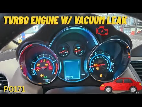 Another Chevy with Check Engine Light (P0171 Lean) NOT what you Think! Chevy Cruze 1.4t