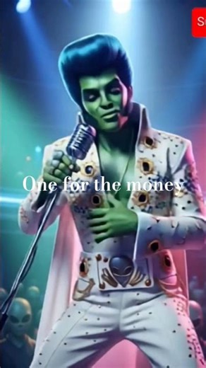 ​"The King of Mars Has Left the Building" #elvis #alienelvis #comedy