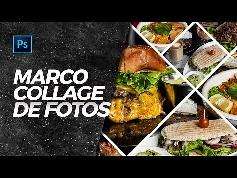 How to create a photo collage using a grid | Photoshop Tutorial