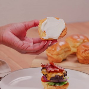 Ditch the basic party wings and transform your favorite summer finger foods with Heluva Good!, the delicious dip made with real milk and cream. From tomato and French onion crostini to buffalo and buttermilk ranch wings to bacon horseradish burgers, your guests won't know what to dig into first! #ad #heluvagooddip Go on, dive into mouth-watering flavor: https://taste.md/3wz73GE | Tastemade