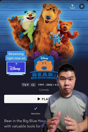 Watch Bear in the Big Blue House on Disney Plus Now!