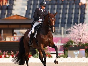 Meet Mopsie, the viral Olympic dressage 'rave horse'