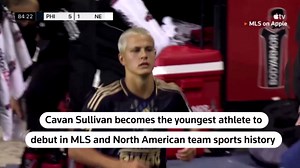 Union’s Cavan Sullivan, 14, becomes youngest to make pro debut