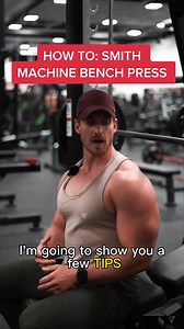 HOW TO: SMITH MACHINE BENCH PRESS #GymTok #workout #Fitness #fyp #foryou #gymtips #chestworkout | Petermiljak