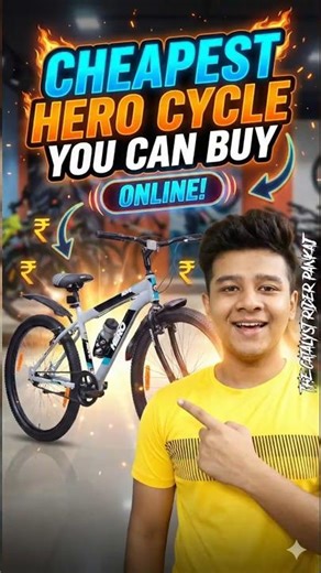 Cheapest Hero Cycle You Can Buy Online ! #shorts #ytshorts #herorove #hero #rove #mtb
