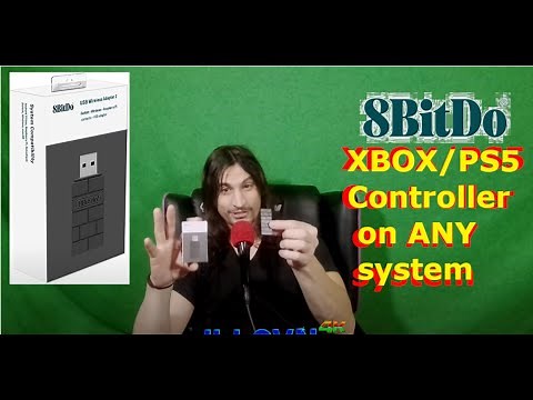 8Bitdo Wireless USB Adapter 2 Review + Live Test with PS5 Controller on PC!