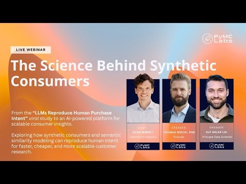 Scaling Customer Research with Synthetic Consumers | PyMC Labs