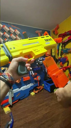 Nerf SCAR Dual Mag Tac Reload | MacDannyGun #shorts